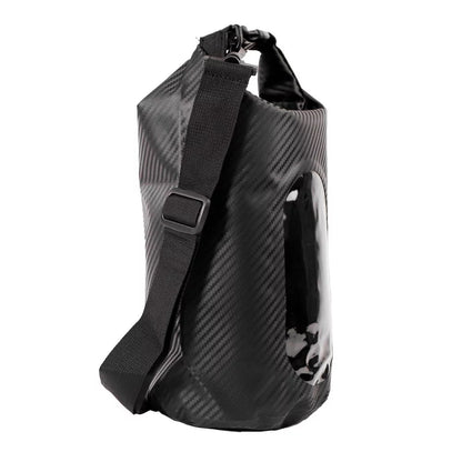 YakAttack HD Roll-Top Drybag with Air Valve, Black Carbon Dry Bag – Image 3