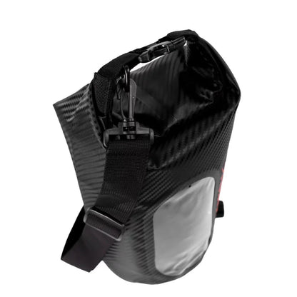 YakAttack HD Roll-Top Drybag with Air Valve, Black Carbon Dry Bag – Image 4