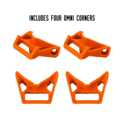 YakAttack Hinge & Latch Kit for BlackPak Pro and ShortStak, Orange Kayak Fishing Accessory – Image 1