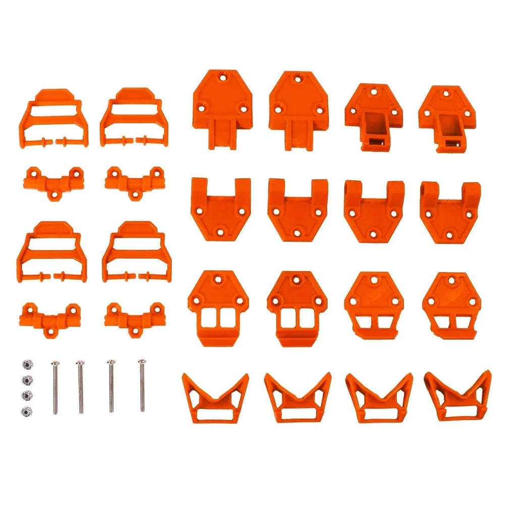 YakAttack Hinge & Latch Kit for BlackPak Pro and ShortStak, Orange Kayak Fishing Accessory – Image 2