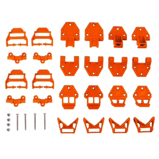 YakAttack Hinge & Latch Kit for BlackPak Pro and ShortStak, Orange Kayak Fishing Accessory – Image 2