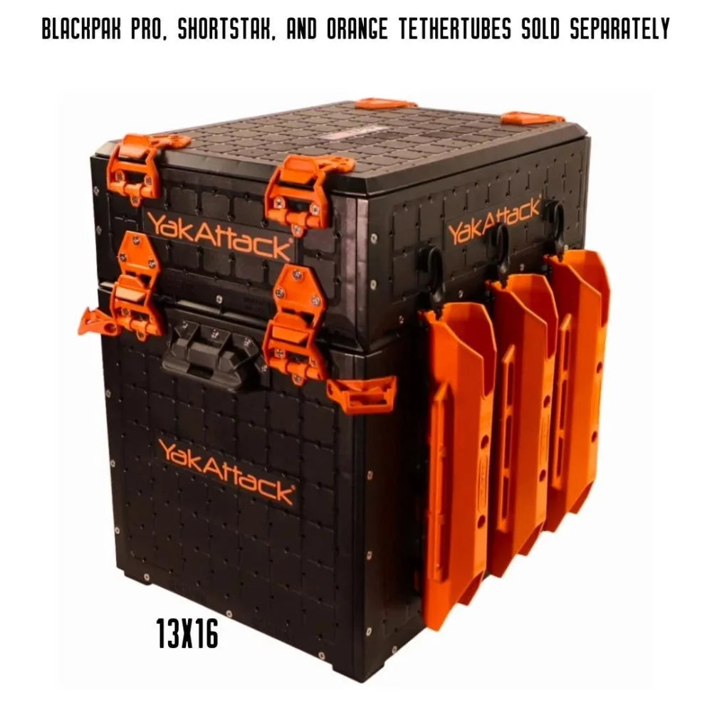 YakAttack Hinge & Latch Kit for BlackPak Pro and ShortStak, Orange Kayak Fishing Accessory – Image 3