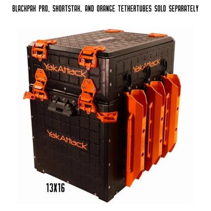 YakAttack Hinge & Latch Kit for BlackPak Pro and ShortStak, Orange Kayak Fishing Accessory – Image 3