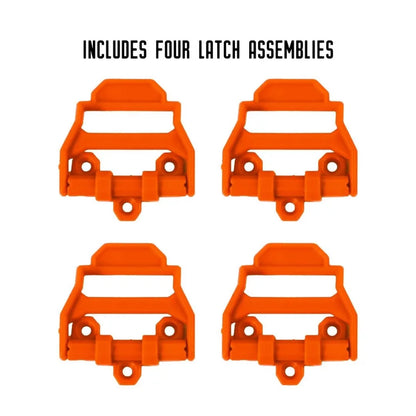 YakAttack Hinge & Latch Kit for BlackPak Pro and ShortStak, Orange Kayak Fishing Accessory – Image 7