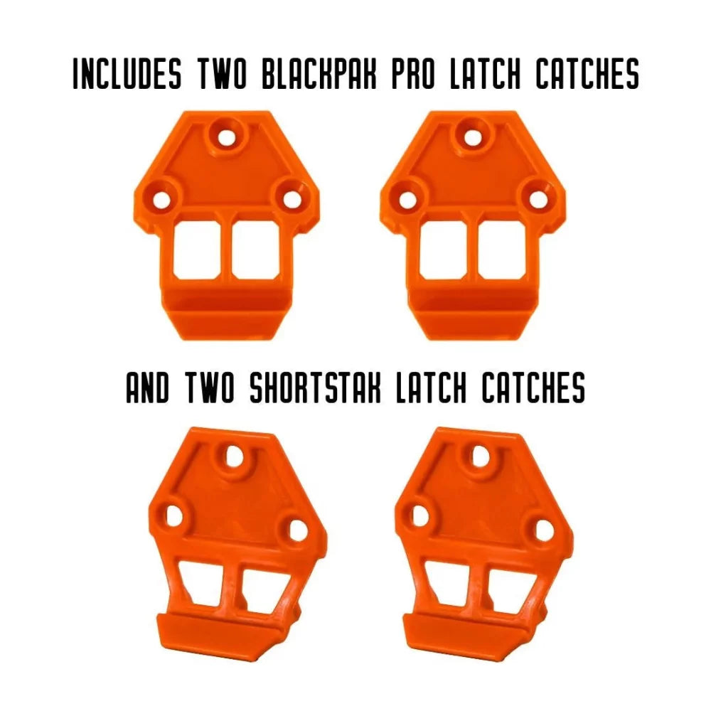 YakAttack Hinge & Latch Kit for BlackPak Pro and ShortStak, Orange Kayak Fishing Accessory – Image 8