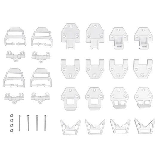 YakAttack Hinge & Latch Kit for BlackPak Pro and ShortStak, White Kayak Fishing Accessory – Image 1