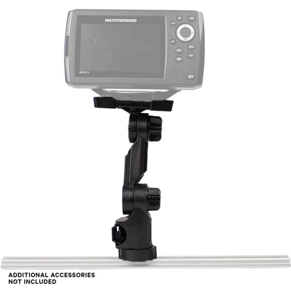 YakAttack Humminbird Helix® Fish Finder Mount with Track Mounted LockNLoad™ Mounting System Kayak Fishing Accessory – Image 1