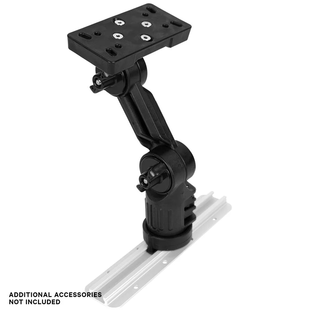 YakAttack Humminbird Helix® Fish Finder Mount with Track Mounted LockNLoad™ Mounting System Kayak Fishing Accessory – Image 4