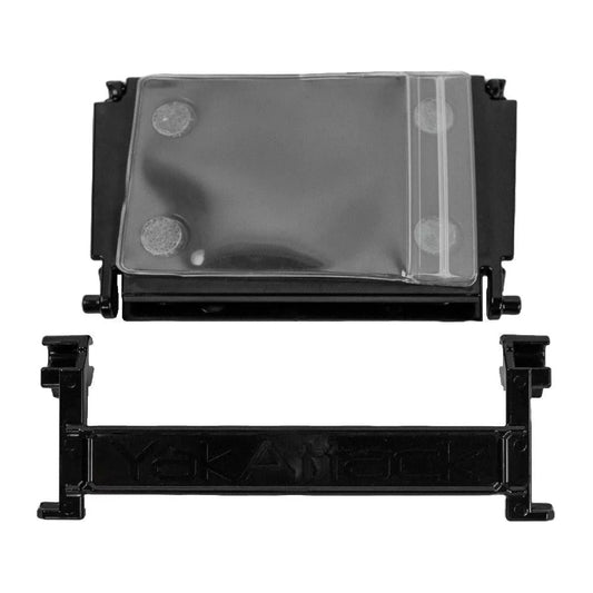 YakAttack LeaderBoard Side Mount Identifier Holder, Black Kayak Accessory – Image 1