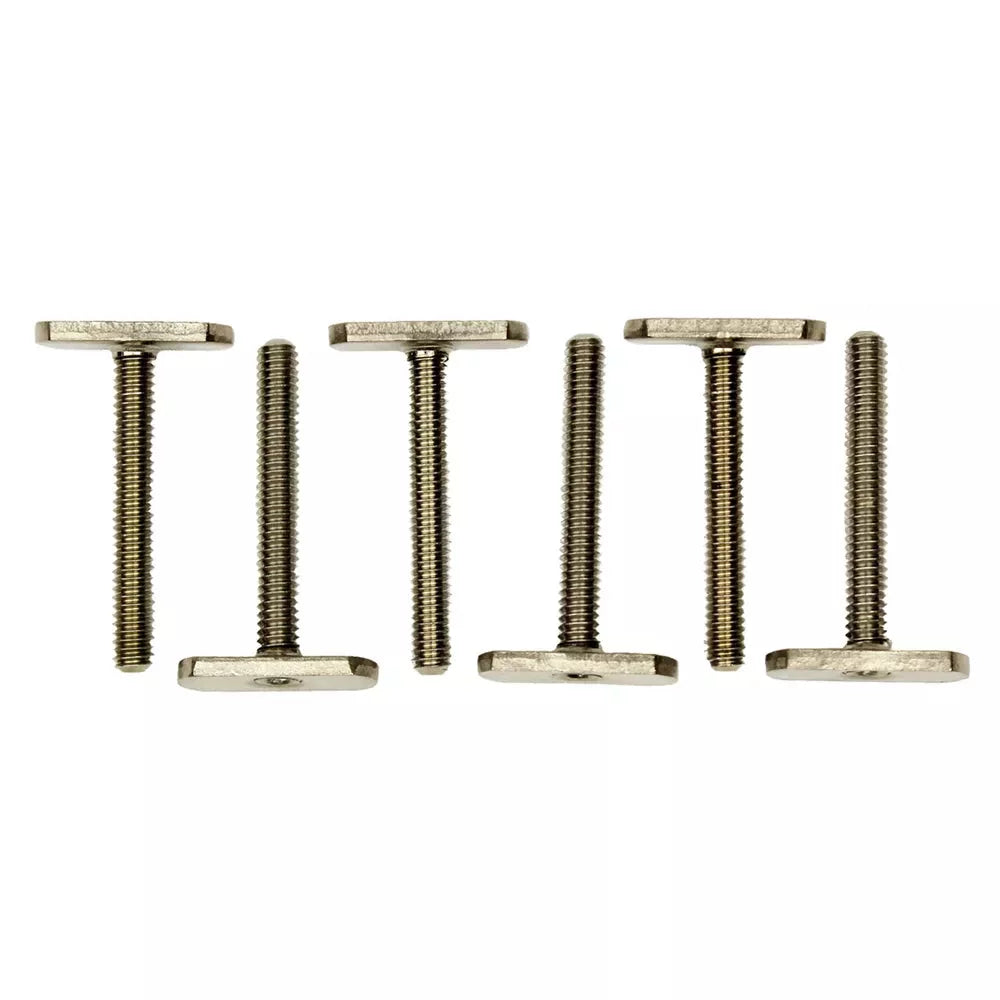 YakAttack MightyBolt 2" lg - 1/2 wide (6 pack) Kayak Hardware – Image 1