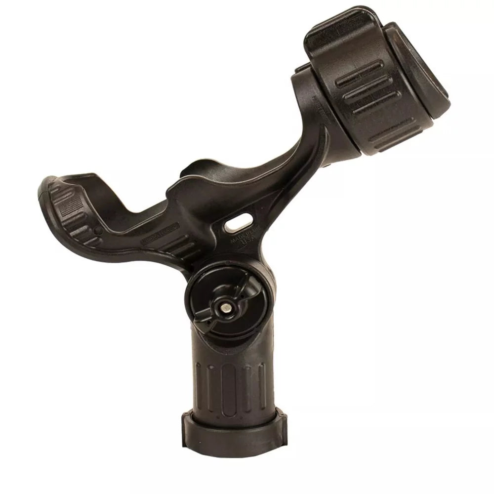 YakAttack Omega Universal Rod Holder Black Kayak Fishing Accessory – Image 1