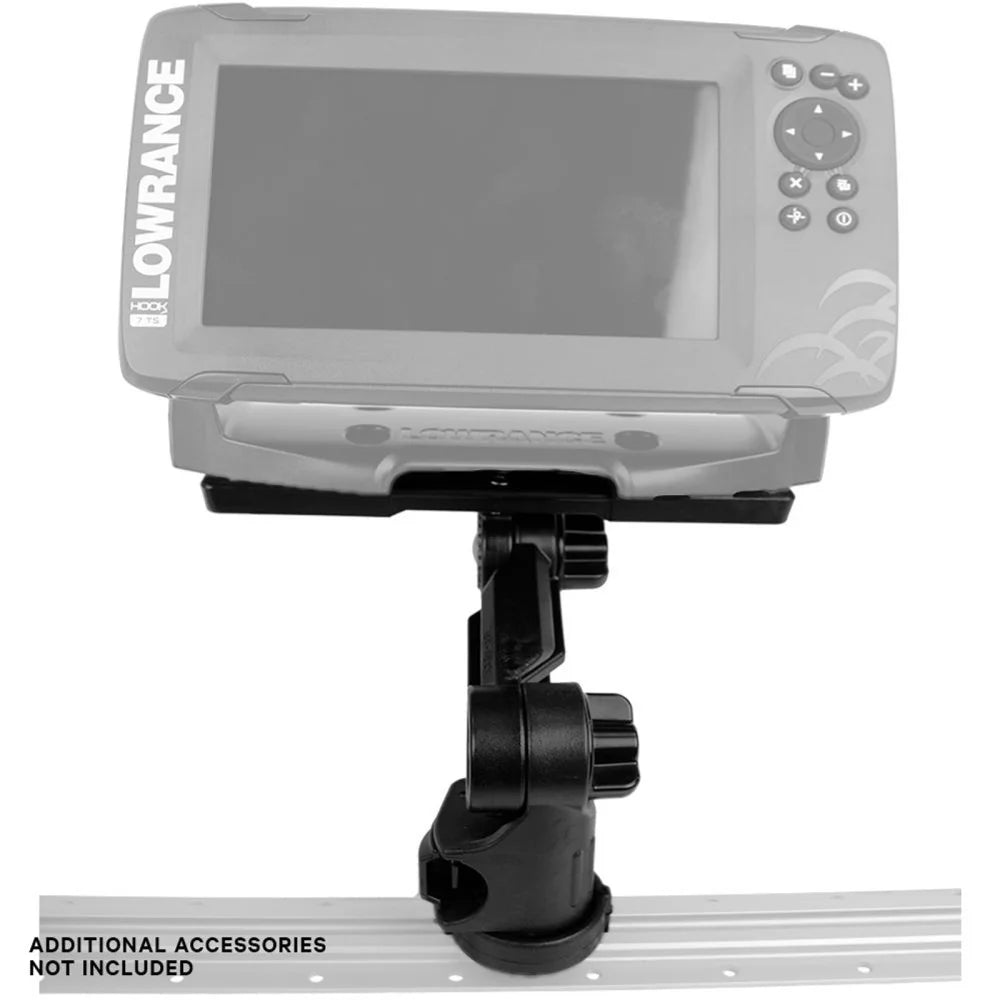 YakAttack Rectangular Fish Finder Mount with Track Mounted LockNLoad™ Mounting System Kayak Accessory – Image 1