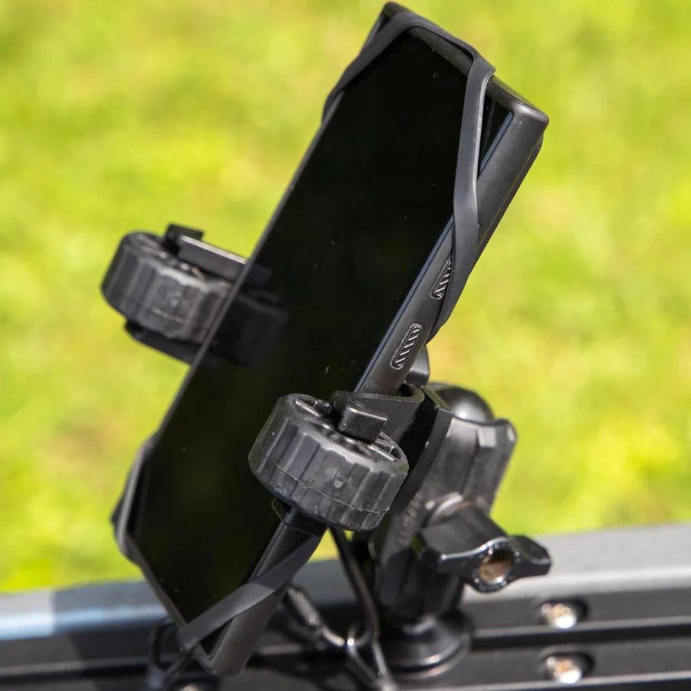 YakAttack RotoGrip Phone Holder with 1" Screwball Track Mount Kayak Fishing Accessory – Image 7