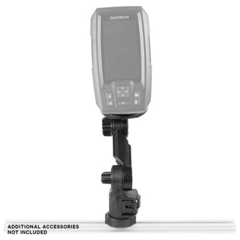 YakAttack Round Base Fish Finder Mount with Track Mounted LockNLoad™ Mounting System Kayak Accessory – Image 1