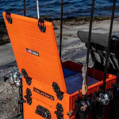 YakAttack ShortStak 13x13 Upgrade Kit for BlackPak Pro Orange Kayak Fishing Accessory – Image 7