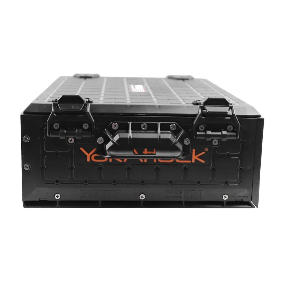 YakAttack ShortStak SOLO Storage Box 13" x 16", Black Kayak Deck Rigging – Image 3