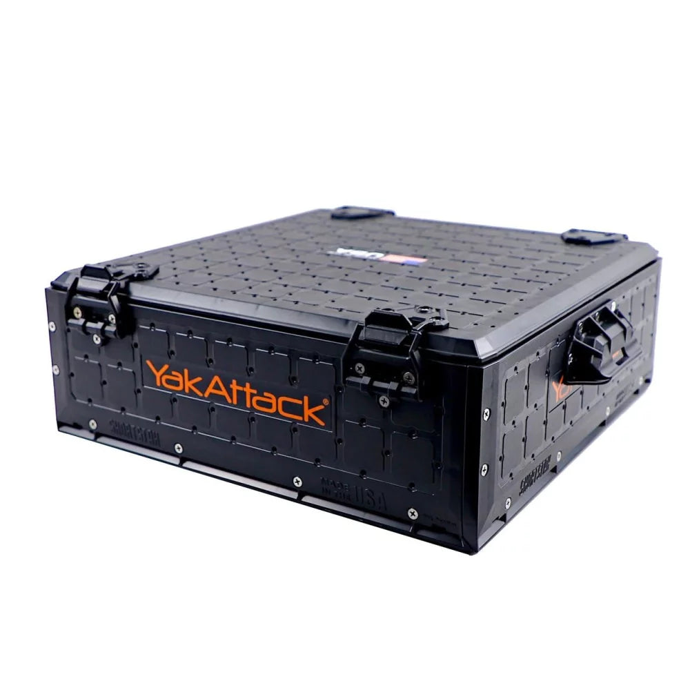 YakAttack ShortStak SOLO Storage Box 16" x 16", Black Kayak Fishing Accessory – Image 2