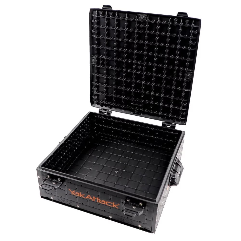 YakAttack ShortStak SOLO Storage Box 16" x 16", Black Kayak Fishing Accessory – Image 5