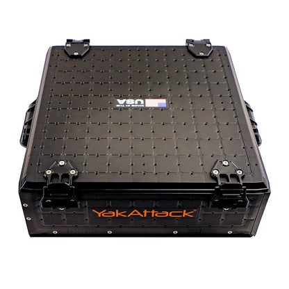 YakAttack ShortStak SOLO Storage Box 16" x 16", Black Kayak Fishing Accessory – Image 8
