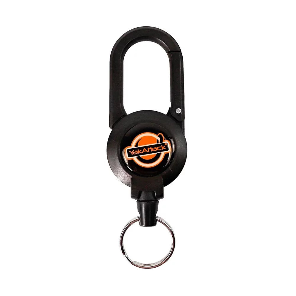 YakAttack Single Attachment Clip-on Retractor, 24” Stainless Steel Wire Kayak Deck Rigging – Image 2