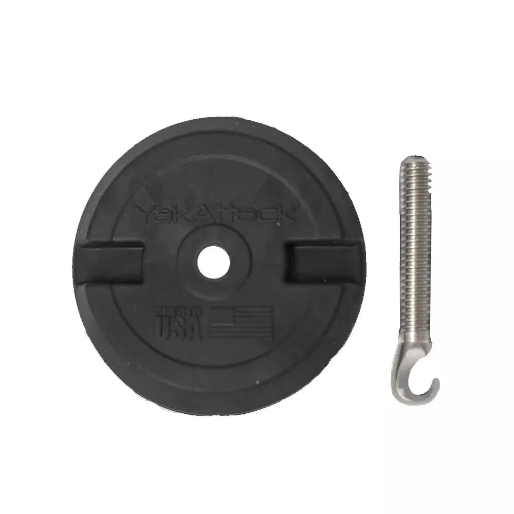 YakAttack SUP Leash Plug Adapter Starter Kit Kayak Deck Rigging – Image 1