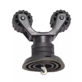 YakAttack SUP Leash Plug Adapter with RotoGrip Paddle Holder Kayak Deck Rigging – Image 1