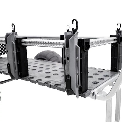 YakAttack TetherTube Rod Holder- Two Pack with Mounting Hardware, Battleship Grey Kayak Fishing Accessory – Image 2