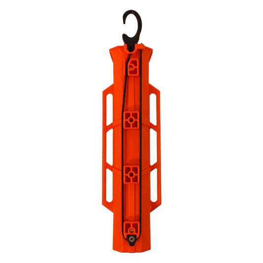 YakAttack TetherTube Rod Holder- Two Pack with Mounting Hardware, Orange Kayak Fishing Accessory – Image 2