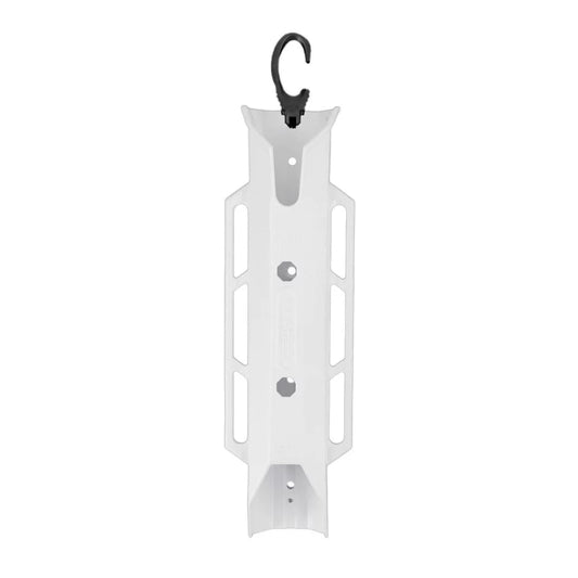 YakAttack TetherTube Rod Holder- Two Pack with Mounting Hardware, White Kayak Fishing Accessory – Image 2