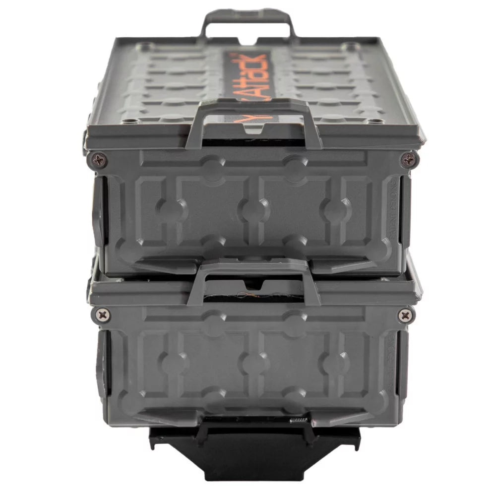 YakAttack TracPak Combo Kit, Two Boxes and Quick Release Base, Battleship Grey Kayak Fishing Accessory – Image 14