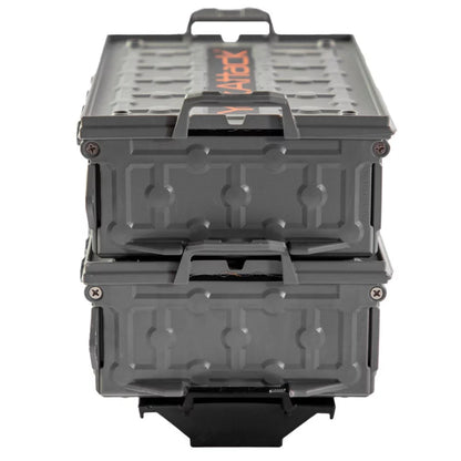 YakAttack TracPak Combo Kit, Two Boxes and Quick Release Base, Battleship Grey Kayak Fishing Accessory – Image 14