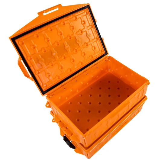 YakAttack TracPak Combo Kit, Two Boxes and Quick Release Base, Orange Kayak Storage – Image 2