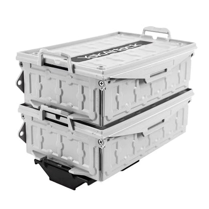 YakAttack TracPak Combo Kit, Two Boxes and Quick Release Base, Overcast Grey Kayak Fishing Accessory – Image 2