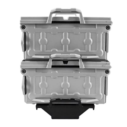 YakAttack TracPak Combo Kit, Two Boxes and Quick Release Base, Overcast Grey Kayak Fishing Accessory – Image 6