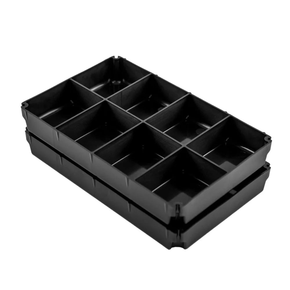 YakAttack TracPak Tray 4x2 , Half Depth Two Pack Kayak Deck Rigging – Image 1