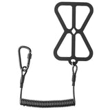 YakAttack Universal Smartphone Harness with Tether, Black Kayak Accessory – Image 1