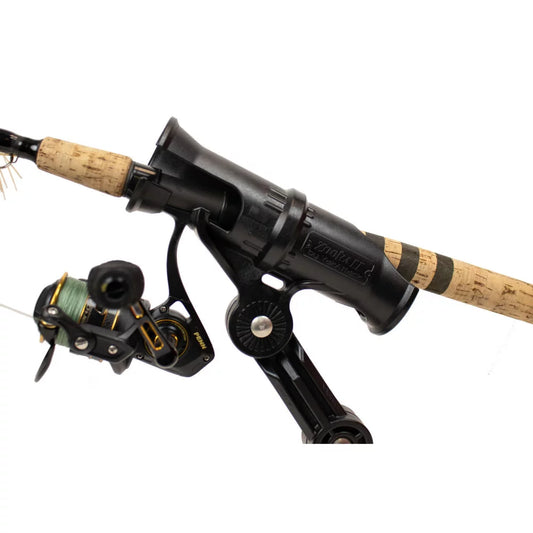 YakAttack Zooka II™ Rod Holder with Track Mounted LockNLoad™ Mounting System Kayak Deck Rigging – Image 1