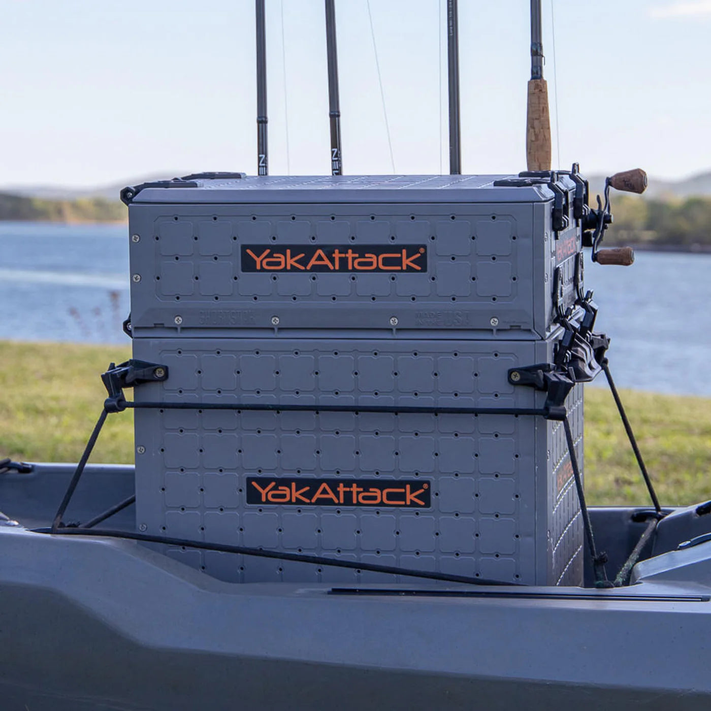 YakAttack ShortStak 13x13 Upgrade Kit for BlackPak Pro Battleship Grey