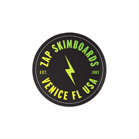 ZAP Skimboards ZAP Sticker Circle 4" – Image 1