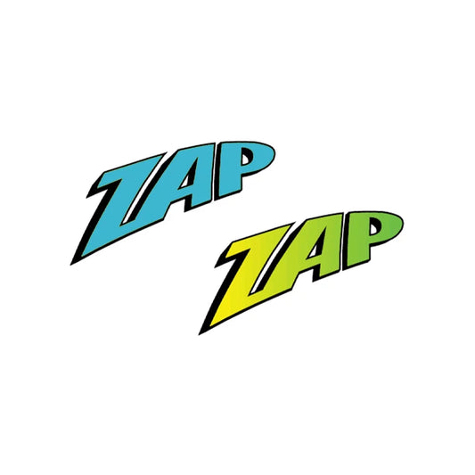 ZAP Skimboards ZAP Sticker Lil ZAP 3" x 1" – Image 1