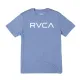 RVCA Big Logo Short Sleeve Tee French Blue