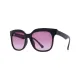 CrushEyes Los Mares Sunglasses Gloss Black/Rose Gradient
