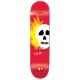 Enjoi Skulls And Flames 8.25 Skate Deck Red