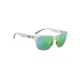 Hobie Woody Sport Sunglasses Satin Crystal/Sea Green Mirror