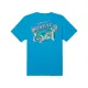 O'Neill Lined Up Artist Series Short Sleeve Tee Electric Blue Small