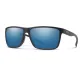 Smith Optics Riptide Sunglasses Matte Black/Chromapop Polarized Blue Mirror