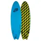Wave Bandit Tri Fin Performer Pin Surfboard 6'6 Blue/Yellow Bolt