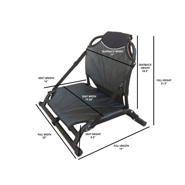 Pryml Deluxe Metal Frame Kayak Seat