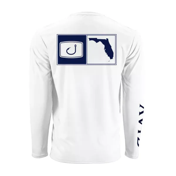 AVID Stately Florida Long Sleeve Shirt White XL