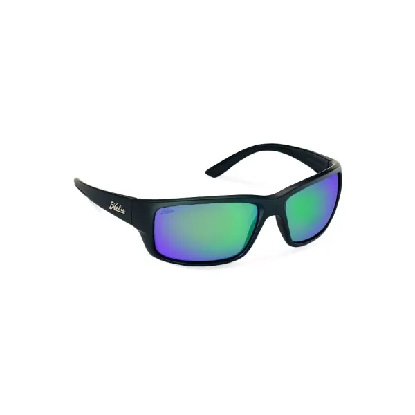 Hobie Snook Polarized Sunglasses Satin Black/Green Mirror
